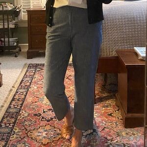 Lands' End Chambray Trousers in Blue